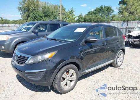 2012 Kia Sportage Lx from USA, damaged, VIN KNDPBCA25C7305970